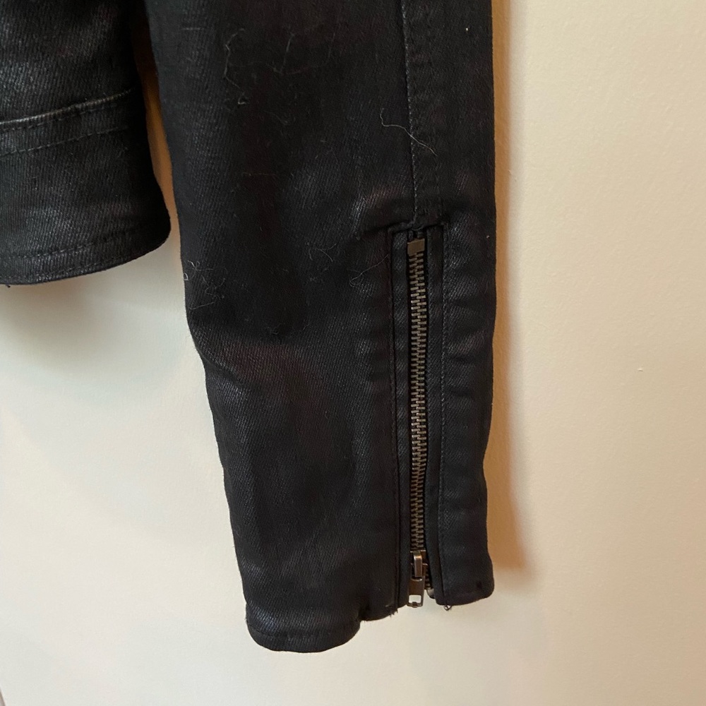 Free People Drape Front Moto Jacket - Picture 6 of 10
